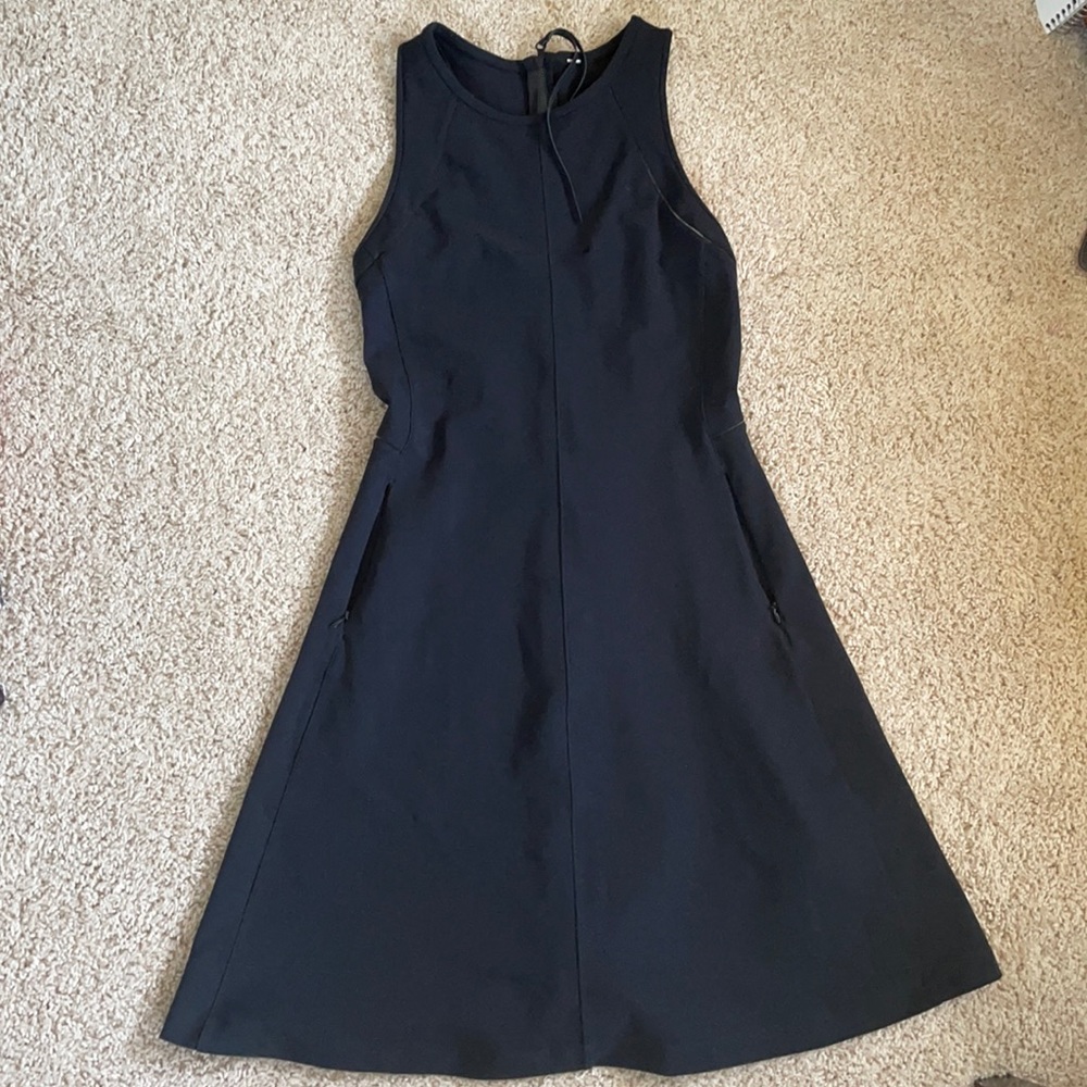 Lululemon Athletica Black Mini Dress